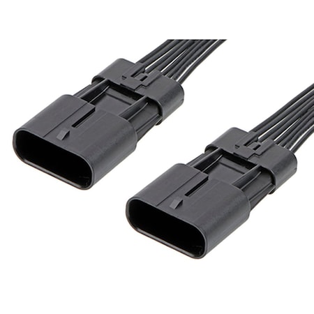 Molex Rectangular Cable Assemblies Squba Ots Cable Plug Sr 1.0M 8Ckt Blk 451460810